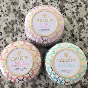 Voluspa Mini Trio Candles